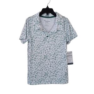 TOMMY BAHAMA Active Short Sleeve Polo Shirt Size S (5/6) *Top Only*